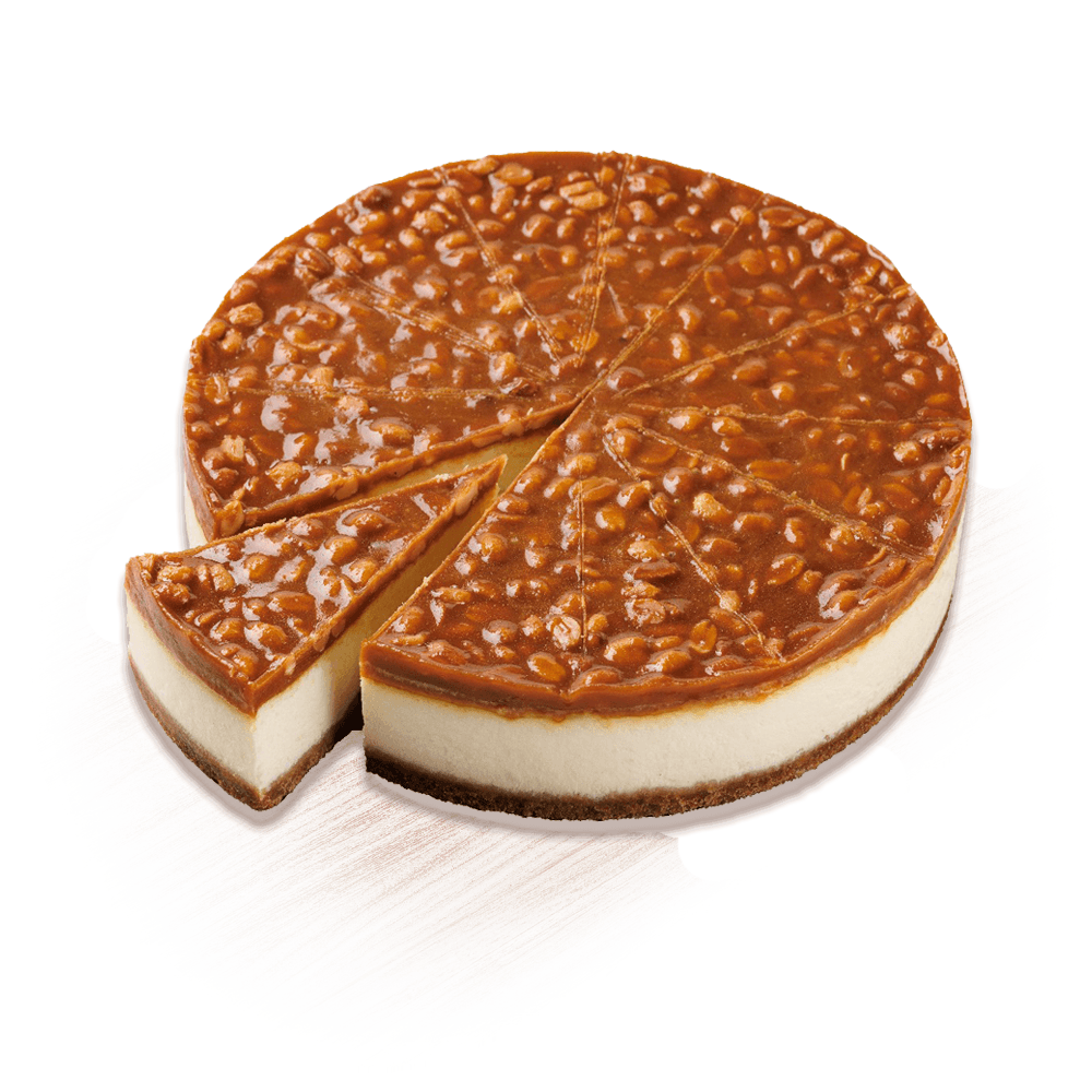 Cheesecake cu arahide și caramel