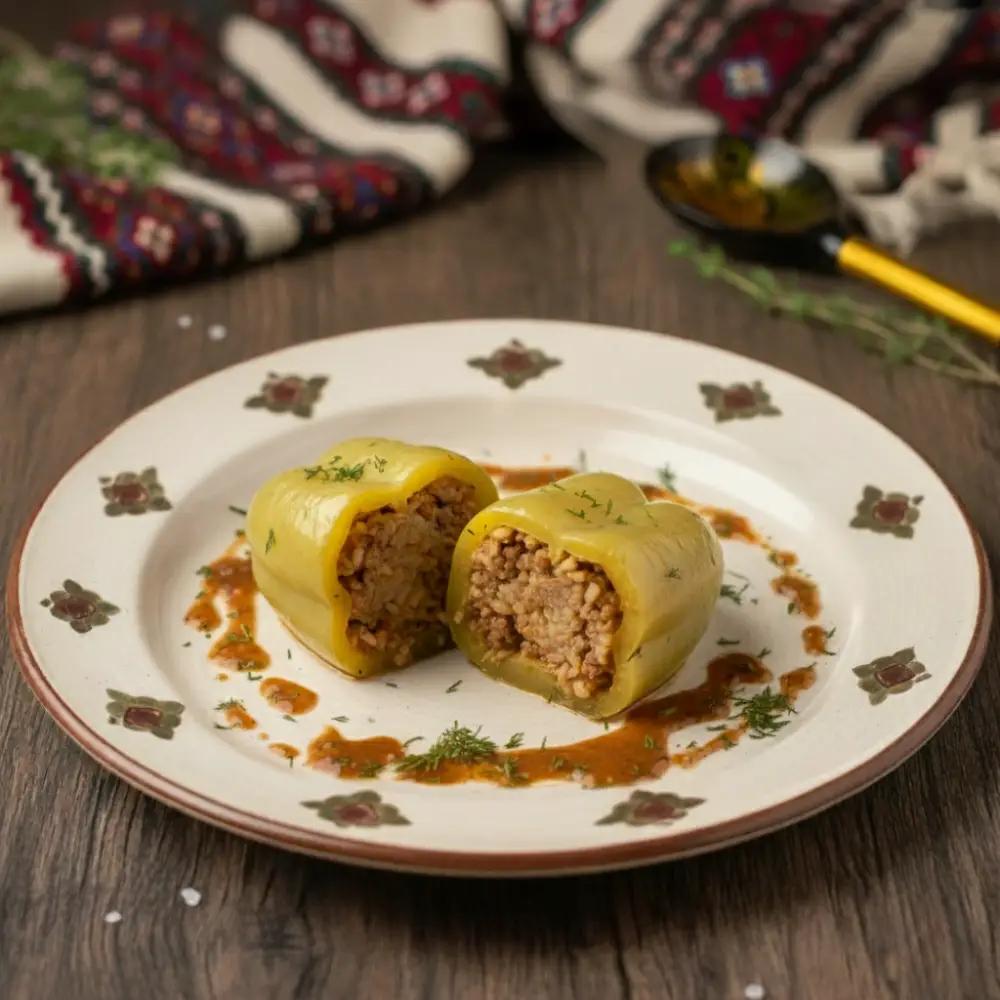 Ardei umpluți cu carne