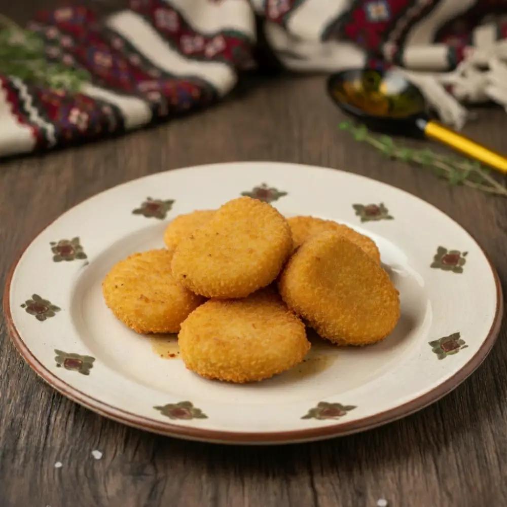 Fâșii de pui pane (Nuggets)