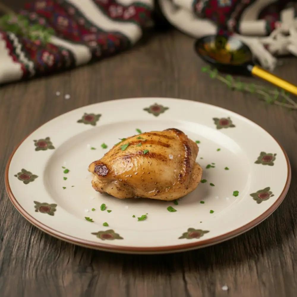 Pulpă de pui dezosată la grătar